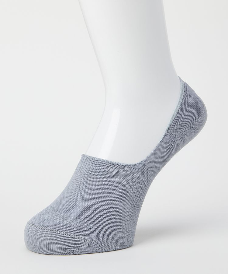 浅履き　ライトグレー　おすすめシューズ/スリッポン・ローファーー